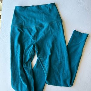 Teal Blue Beyond Yoga Leggings